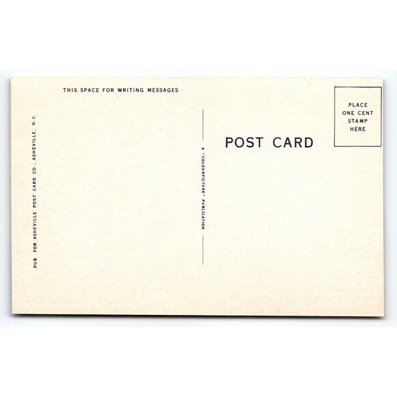 Vintage 1950s Linen Comic Postcard Hail The Gangs All Here Bar Scene - Picture 2 of 2